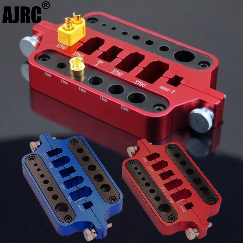 Rc Hobby Desk - RC metalowy mini czerwony uchwyt na