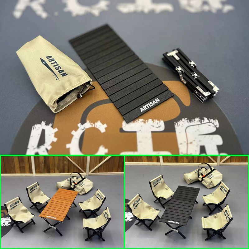 Rc Hobby Desk - 1 zestaw symulacji 1/10 Sprzęt kempingowy