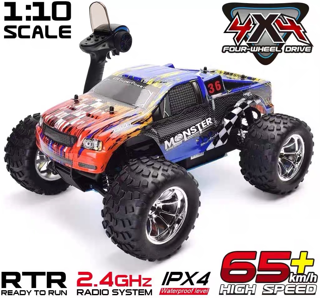 Rc Hobby Engine - HSP RC Truck 1:10 Skala Nitro