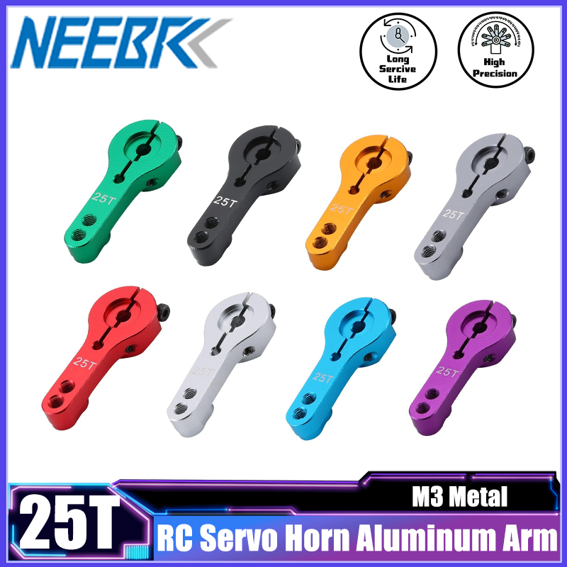 Rc Hobby Factory - NEEBRC 25T RC Serwo Róg Aluminiowy