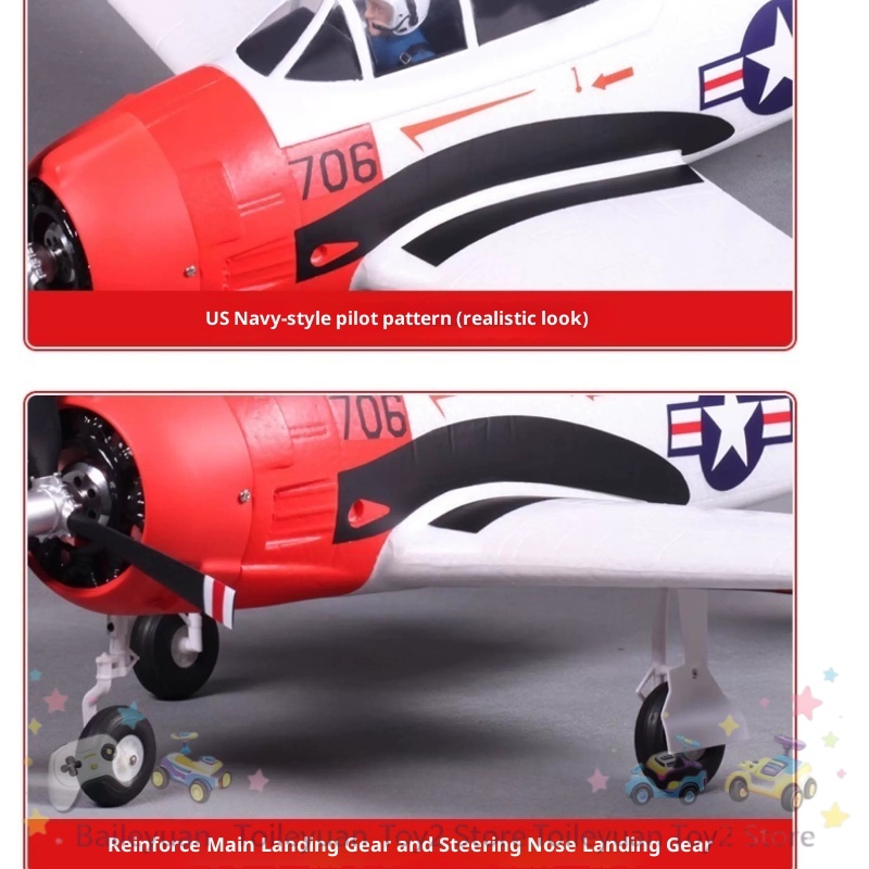 Nowy model samolotu FMS T28 Tr – Rc Hobby Plane recenzja i cena