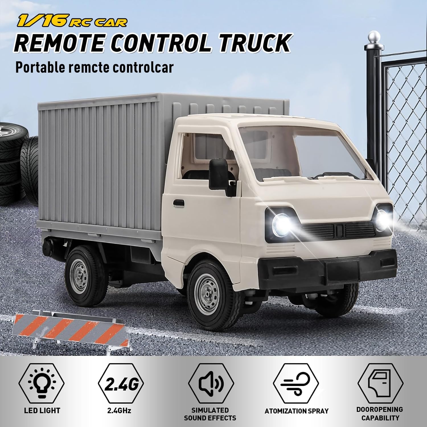 KF21 RC Truck 1:16 2.4GHZ Samo – Rc Hobby Nook recenzja i cena