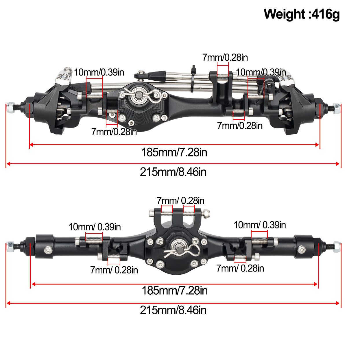 Zestaw Prostych Osi CNC Alumin – Rc Hobby Factory recenzja i cena