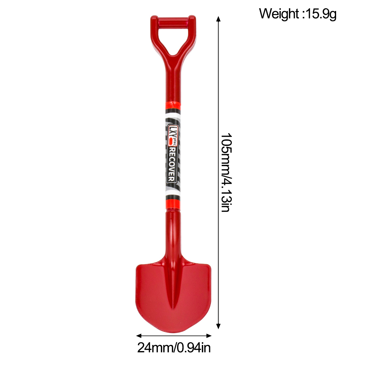 Symulowana metalowa łopata dek – Rc Hobby Tools recenzja i cena