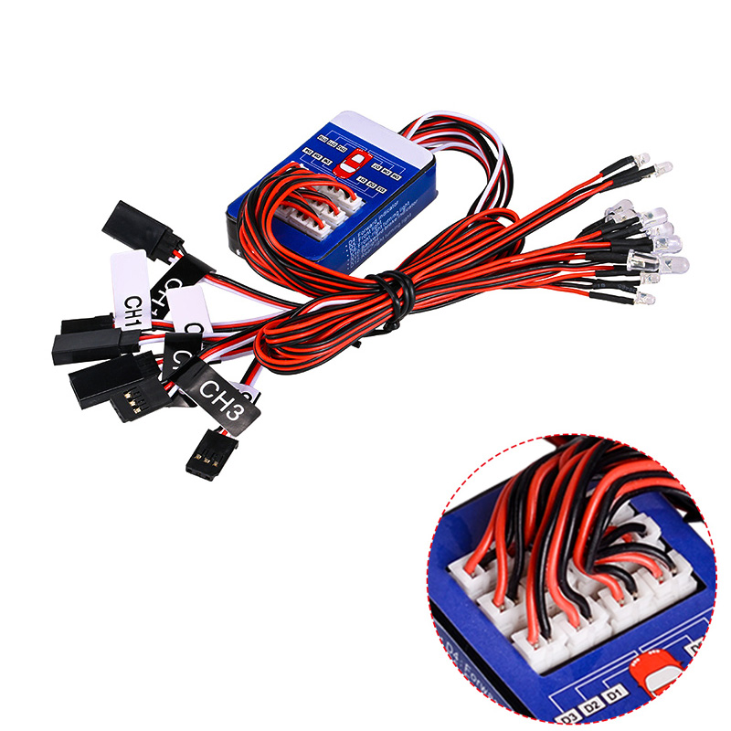 Zestaw oświetlenia RC 12 LED,  – Rc Hobby Nook recenzja i cena
