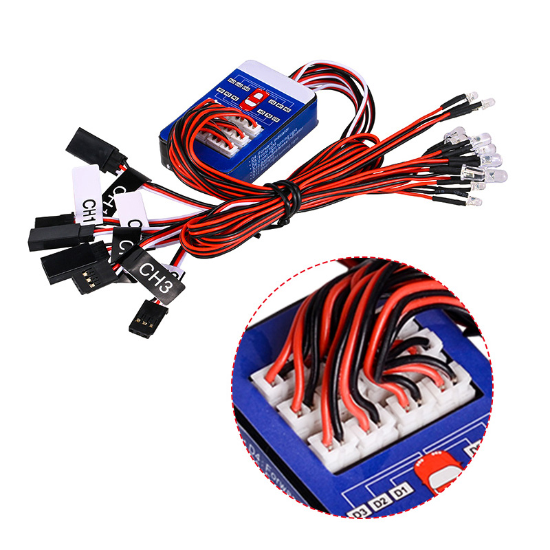 Zestaw oświetlenia RC 12 LED,  – Rc Hobby Nook recenzja i cena