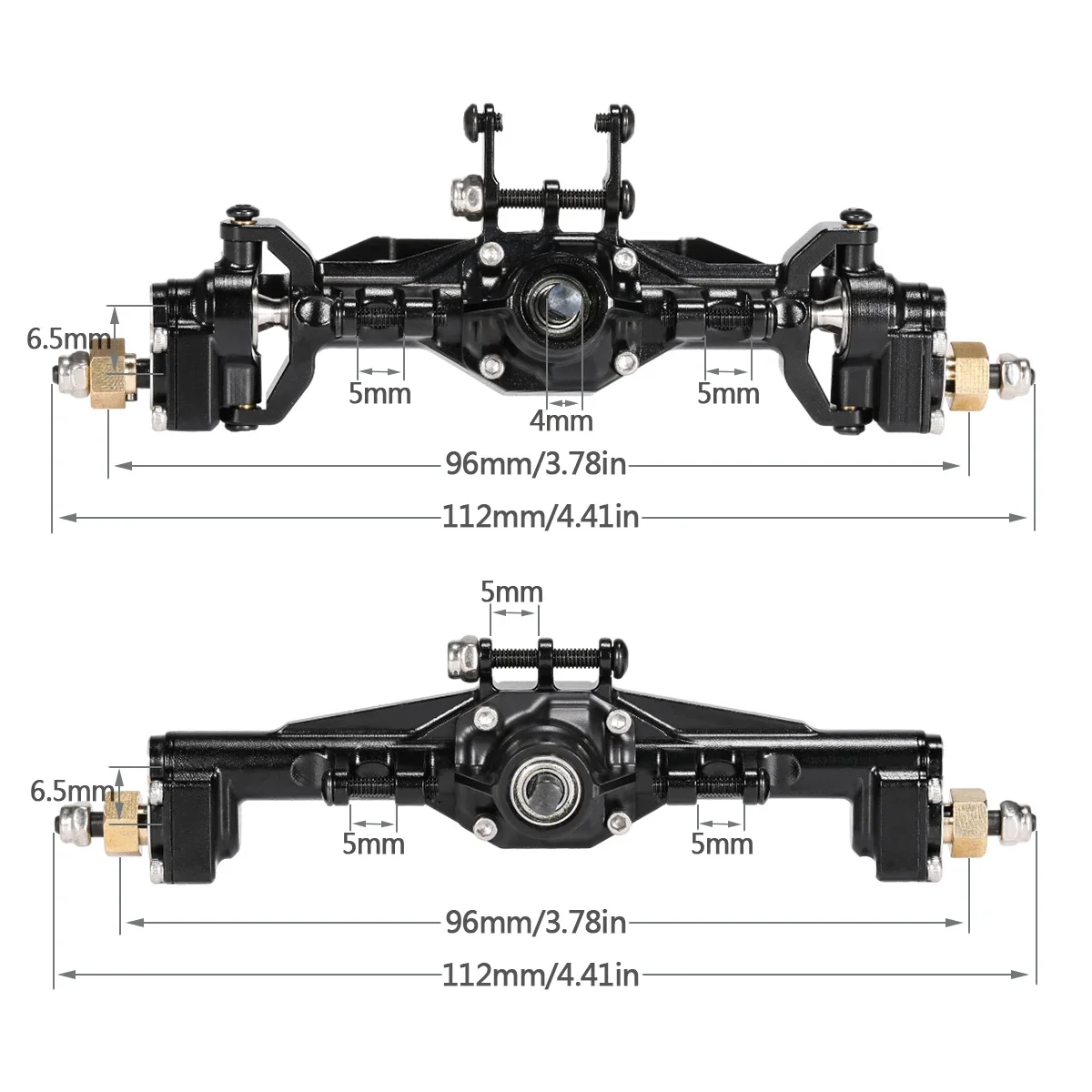 TRX4M Aluminiowa przednia tyln – Rc Hobby Factory recenzja i cena