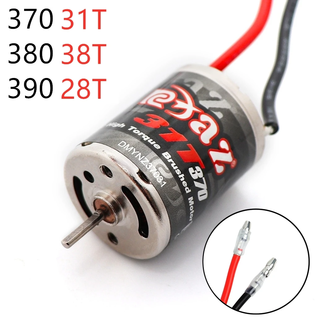 Silnik szczotkowy DC 370/380/3 – Rc Hobby Engine recenzja i cena