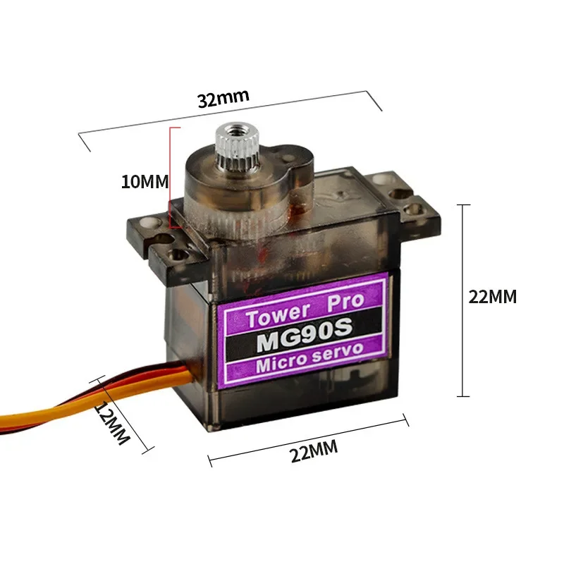 SG90/MG90S 9G mikro serwo cyfr – Rc Hobby Grade recenzja i cena