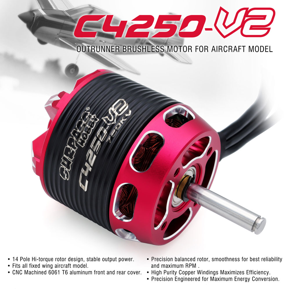 SURPASS HOBBY C4240 750KV/850K – Rc Hobby Plane recenzja i cena