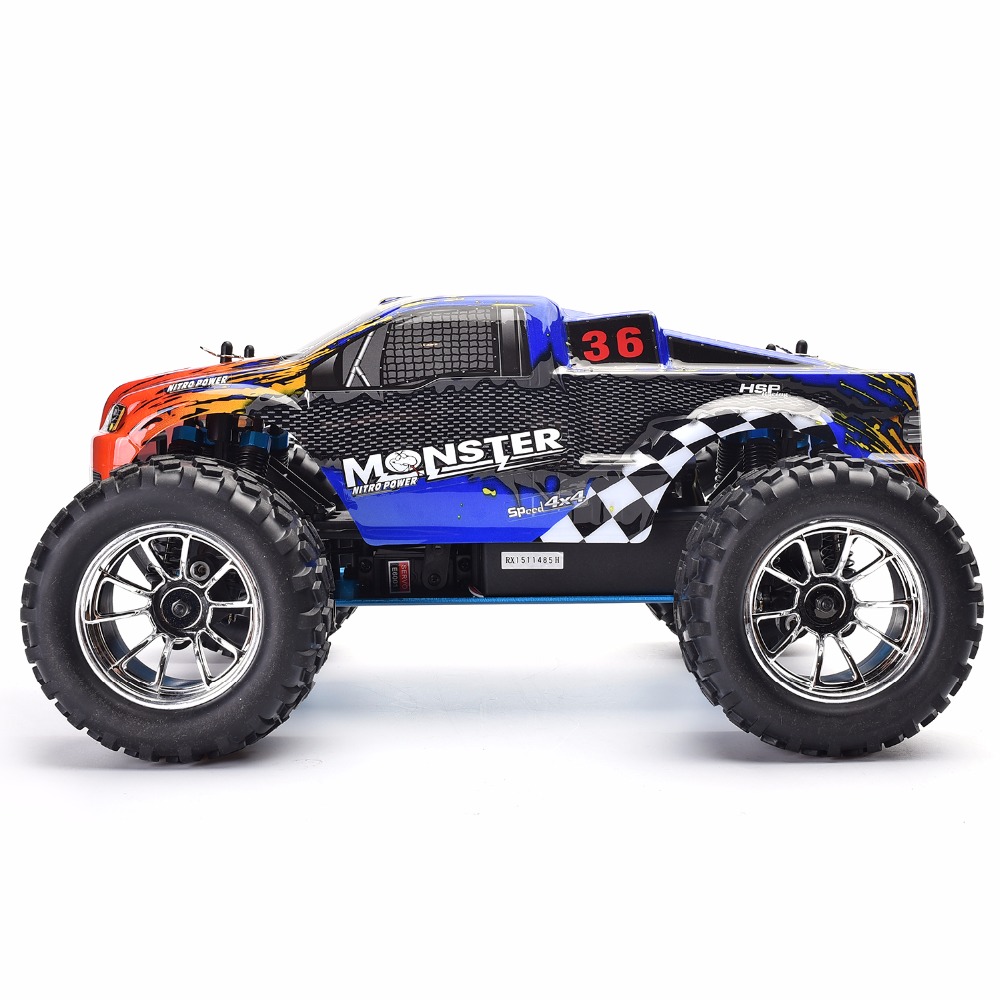 HSP RC Truck 1:10 Skala Nitro  – Rc Hobby Engine recenzja i cena