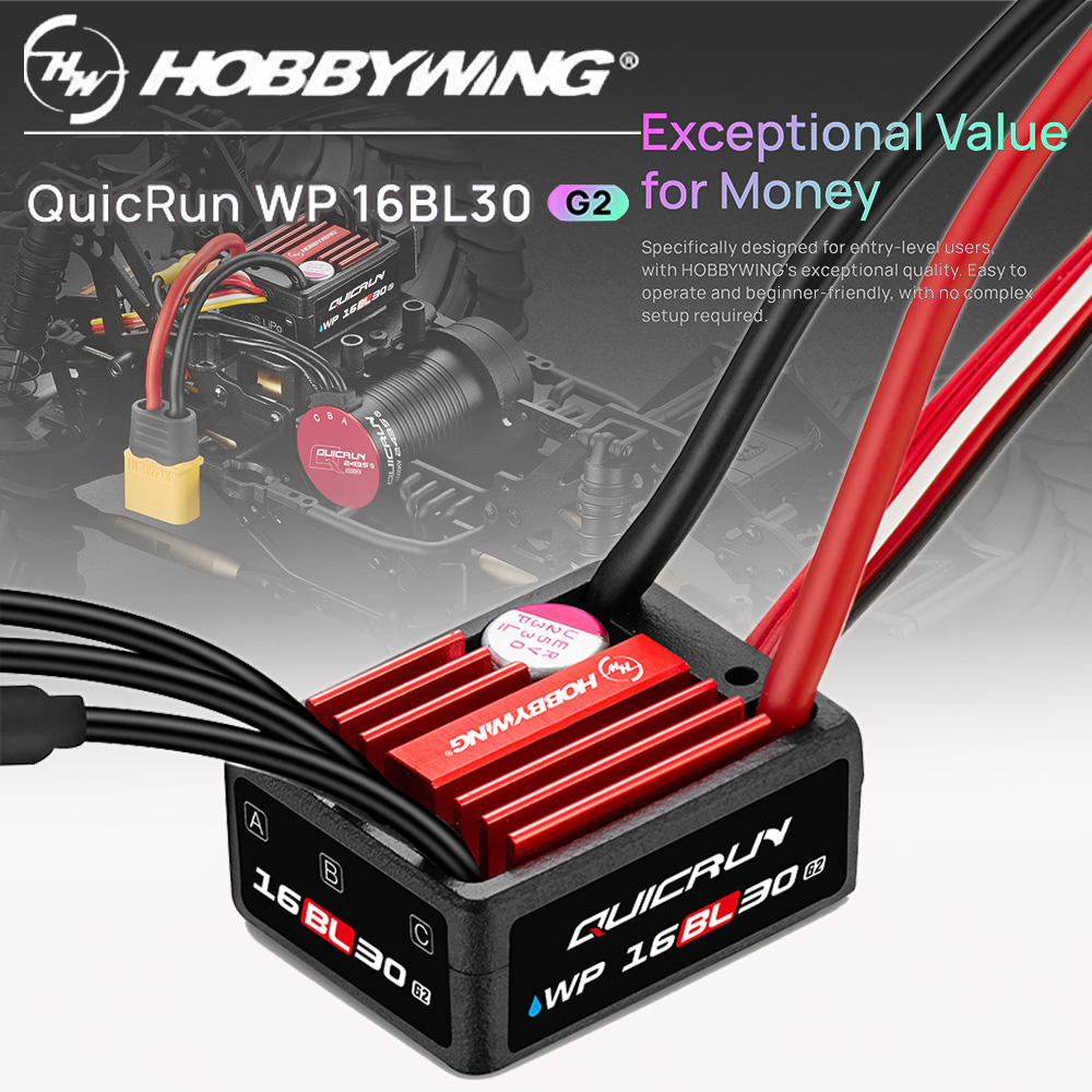 Hobbywing QuicRun WP-16BL30 G2 – Rc Hobby Engine recenzja i cena