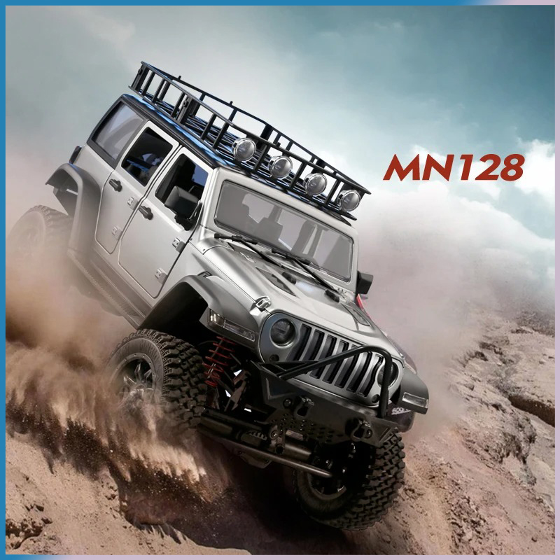 Samochód RC Crawler 4x4 MN128  – Rc Hobby Nook recenzja i cena