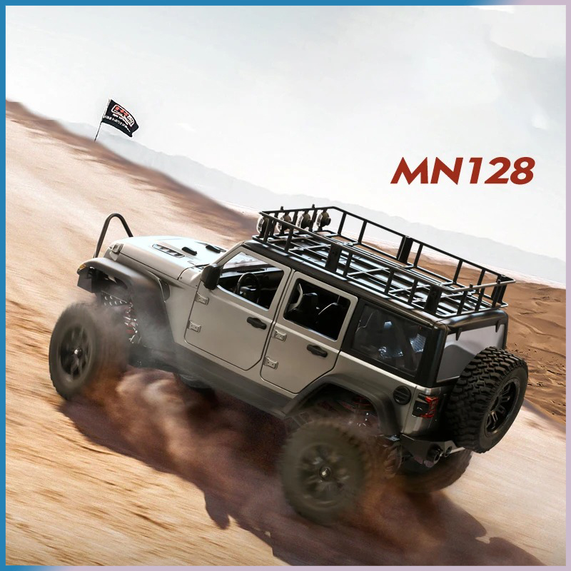 Samochód RC Crawler 4x4 MN128  – Rc Hobby Nook recenzja i cena